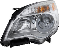 Front Head Light Assembly Left Driver Side Direct Replacement Compatible With 2010-2015 Chevrolet Equinox GM2502338 GM2502352 23308253 23383340