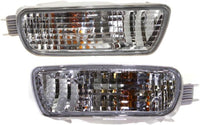 Front Bumper + Grille + Upper + Valance + Fillers + Headlight + Signal & Corner Lamp Left & Right Side Direct Replacement Compatible With 2001-2004 Toyota Tacoma 2WD TO1095131