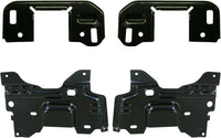 Front Bumper Set Of 4 Bracket Left Driver & Right Passenger Side Direct Replacement Compatible With 2009-2014 Ford F-150 FO1066180 FO1067180 FO1066177 FO1067177 9L3Z5D058AA