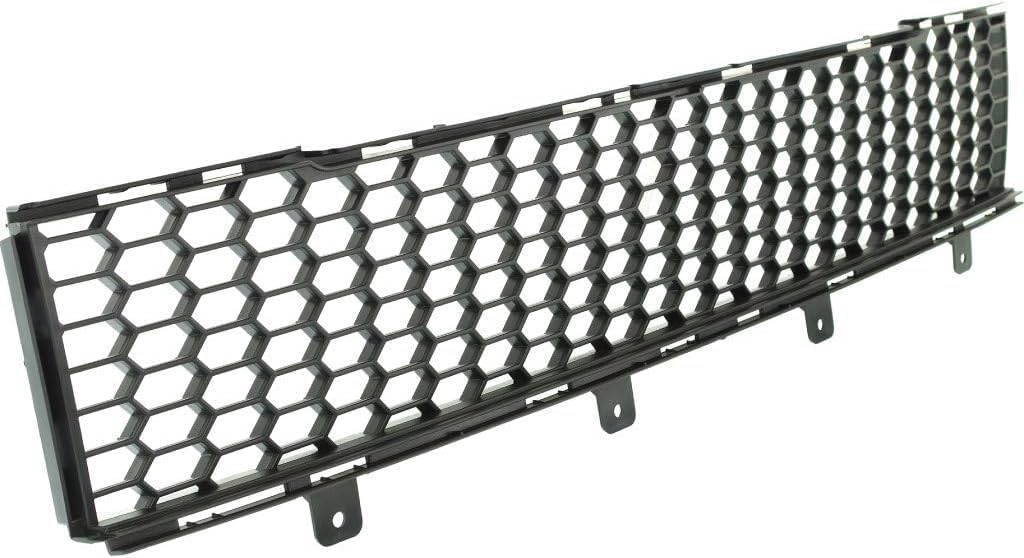Front Bumper Lower Grille Textured Direct Replacement Compatible With 2012-2017 Fiat 500 FI1036100 1RZ48KX7AA