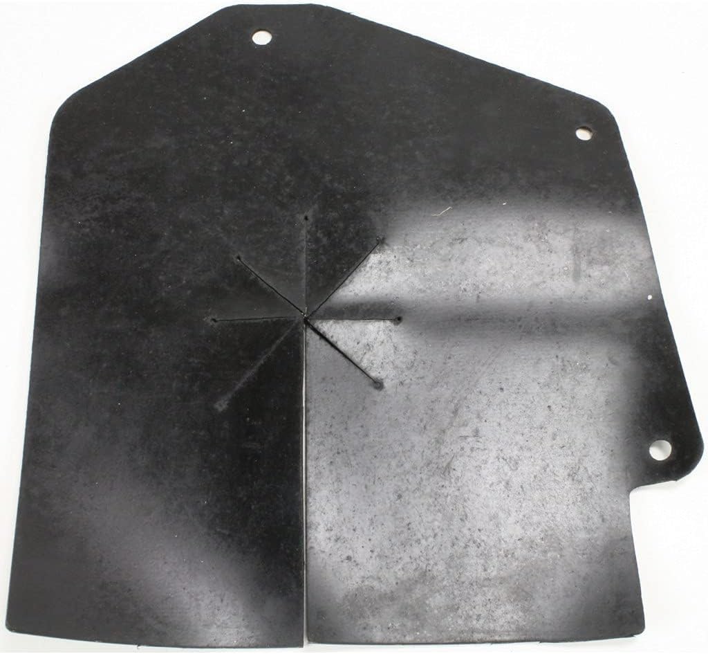 Front Fender Liner Left=Right Direct Replacement Compatible With 2004-2009 Cadillac SRX / 2005-2011 STS GM1251129 25772196