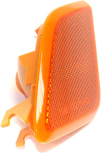 Front Side Marker Lamp Lens And Housing Left Driver Side Direct Replacement Compatible With 2010-2013 Mercedes-Benz S-Class MB2554104 2218200521