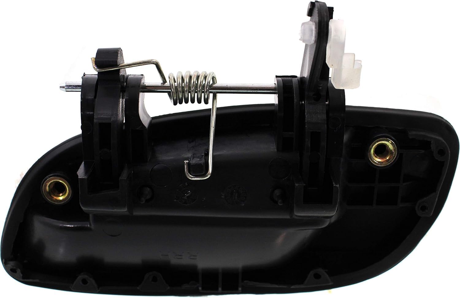 Rear Exterior Door Handle Smooth Black Right Passenger Side Direct Replacement Compatible with 2001-2006 Hyundai Elantra HY1521102 836602D000