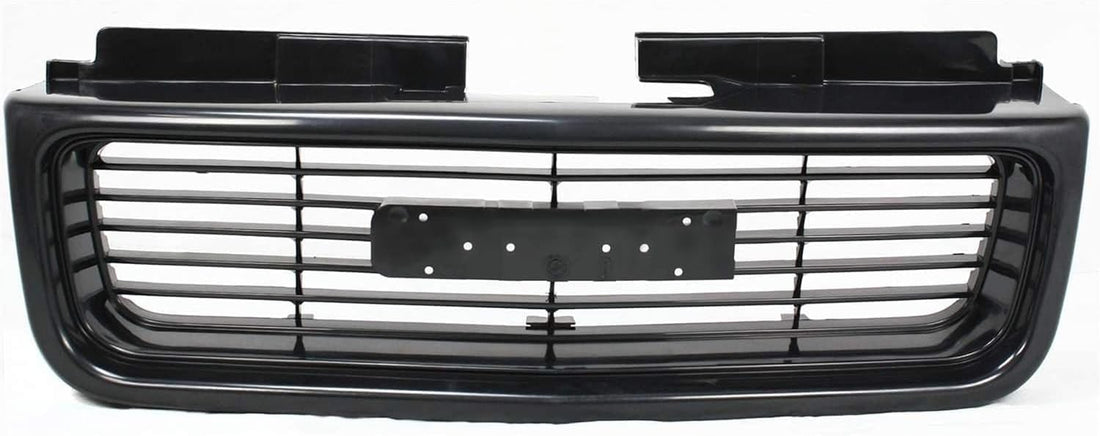 Front Grille Textured Shell And Insert Direct Replacement Compatible With 1998-2005 GMC Jimmy / 1998-2004 Sonoma GM1200436 12472678