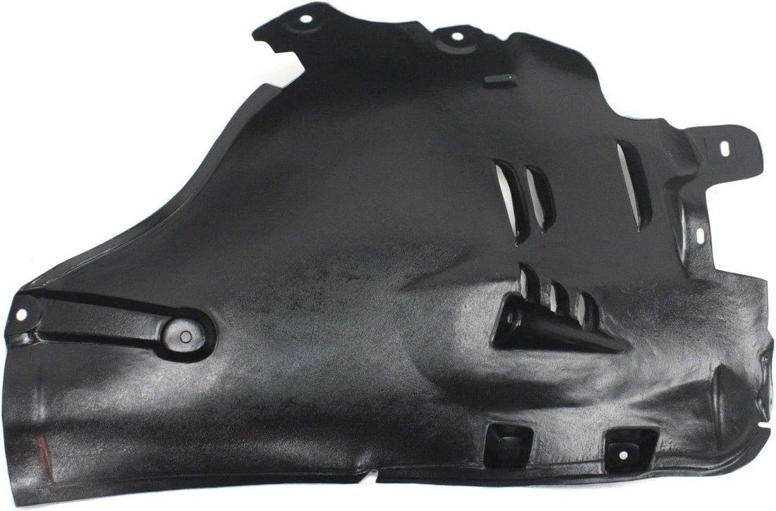Front Section Fender Liner Left Driver Side Direct Replacement Compatible With 2006-2009 Mercedes Benz E350 MB1248151 2116982930