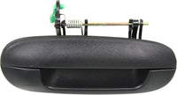 Rear Exterior Door Handle Textured Left Driver Side Direct Replacement Compatible with 2002-2006 Chevrolet Trailblazer / 2002-2009 GMC Envoy GM1521113 15291300