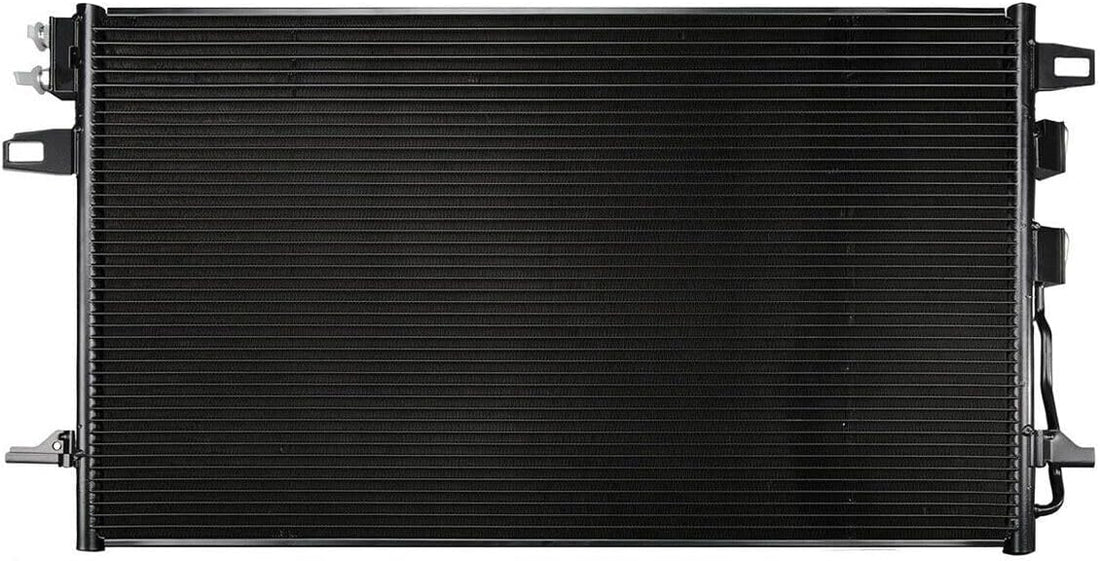 AUTOS PARTS PLUS Front AC Condenser Aluminum Core Direct Replacement Compatible With 2005-2007 Dodge Grand Caravan/Chrysler Town & Country CH3030209 68059739AB