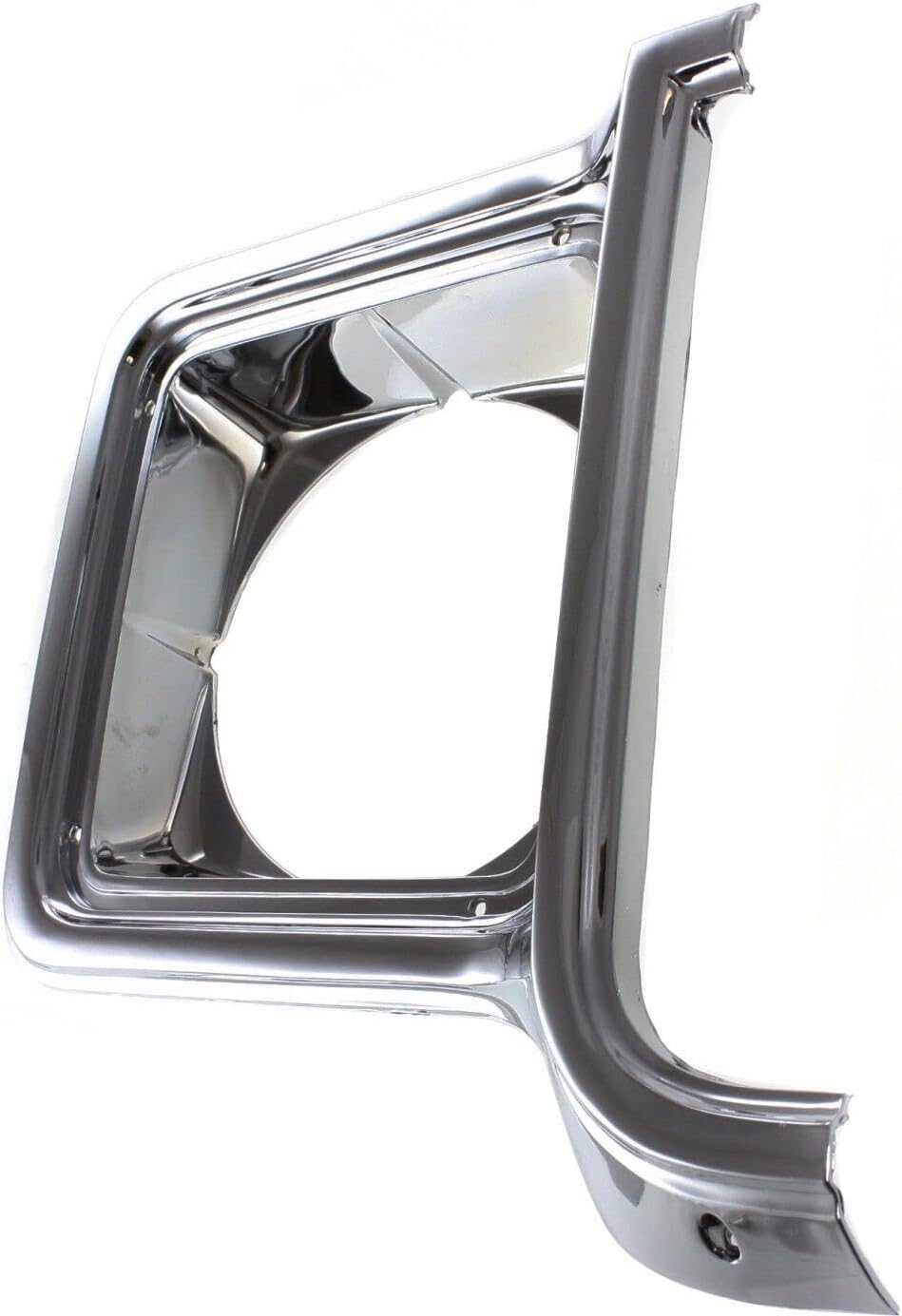 Set Of 2 Head Light Door Chrome Left Driver & Right Passenger Side Direct Replacement Compatible With 1973-1978 C/K Series / 1973-1980 GMC Suburban GM2512134 GM2513134