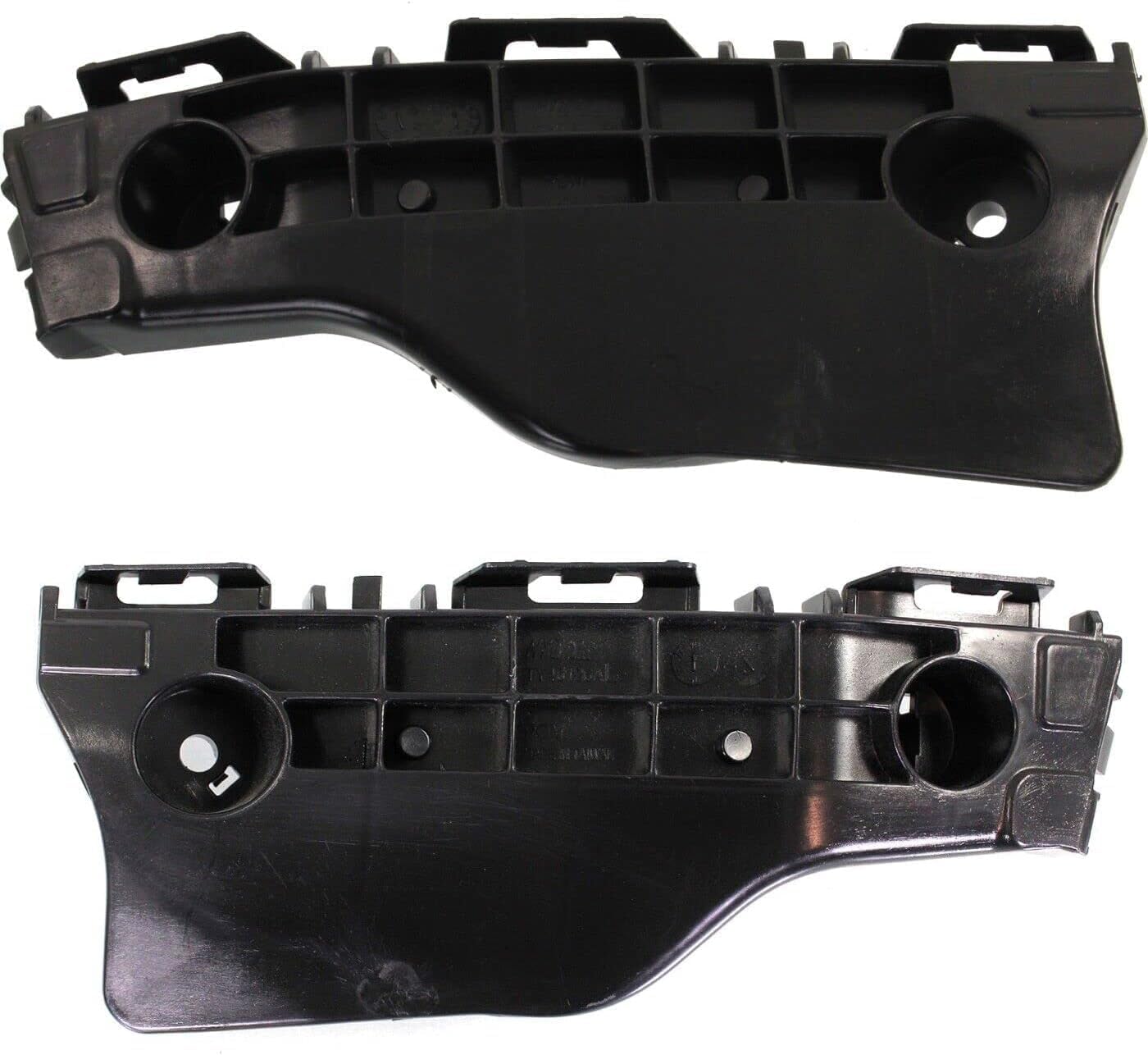 Set Of 2 Front Bumper Outer Retainer Plastic Left Driver & Right Passenger Side Direct Replacement Compatible With 2012-2017 Toyota Prius TO1033112 TO1032112 5253552150 5253652110