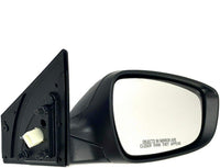 Front Power Mirrors Manual Folding Primed Right Passenger Side Direct Replacement Compatible With 2016 Hyundai Elantra HY1321220 876203Y550 876203X720