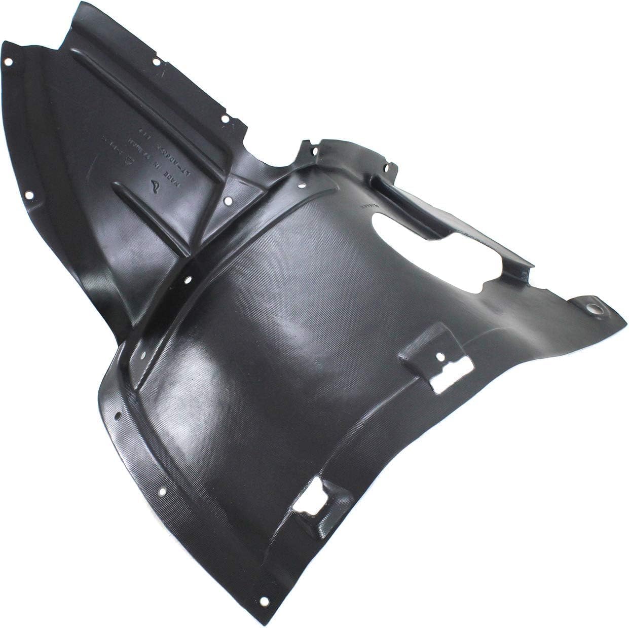Front Section Fender Liner Left Driver Side Direct Replacement Compatible With 2006-2008 Audi A3 AU1250101 8P0821191C