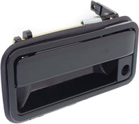 AUTOS PARTS PLUS Set of 2 Front Exterior Door Handle Smooth Black Left Driver & Right Passenger Side Direct Replacement Compatible with 1988-2002 GMC/Chevrolet C/K Series GM1310172 GM1311172