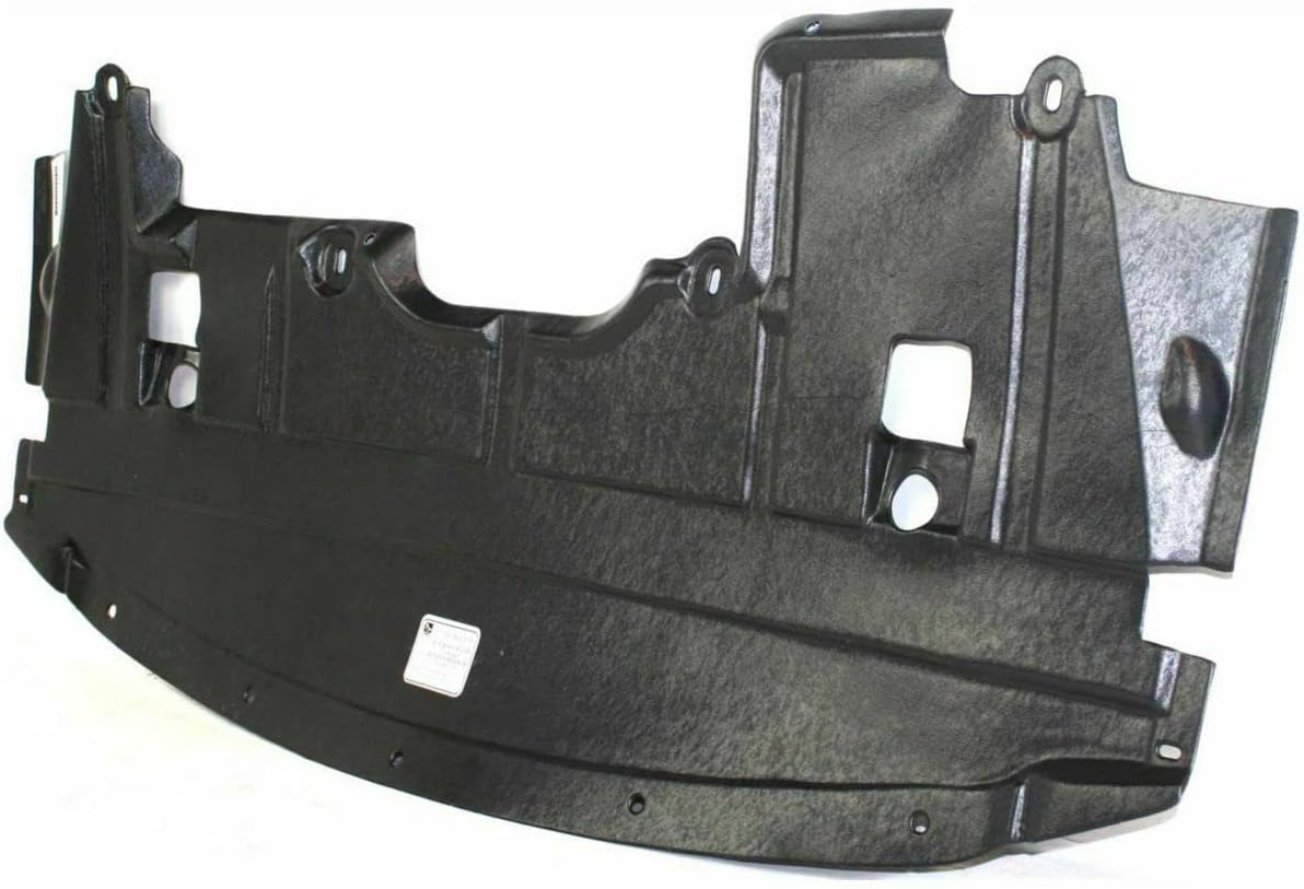 Front Engine Splash Shield + Fender Liner Left Driver & Right Passenger Side Direct Replacement Compatible With 2007-2010 Nissan Altima / 2009-2014 Maxima NI1249119 NI1248119