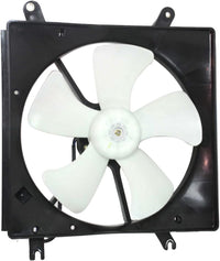 Set Of 2 Front Radiator Cooling & A/C Condenser Fan Direct Replacement Compatible With 1994-2001 Acura Integra AC3115101 AC3113101 19015P72003 38615P72000