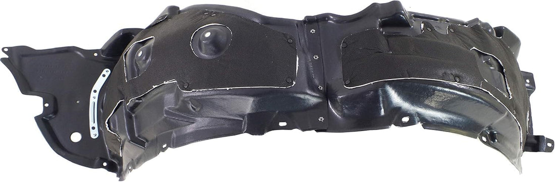 Front Fender Liner Left Driver Side Direct Replacement Compatible With 2011-2013 Lexus IS250 / IS350 LX1248116 5380653060