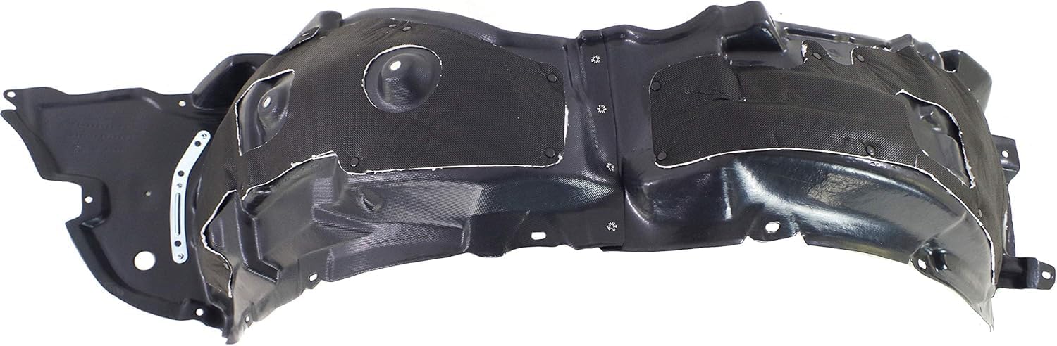 Front Fender Liner Left Driver Side Direct Replacement Compatible With 2011-2013 Lexus IS250 / IS350 LX1248116 5380653060
