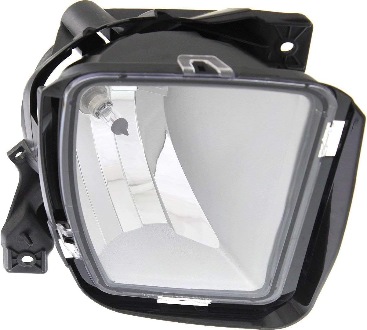 Front Fog Light Assembly Right Passenger Side Direct Replacement Compatible With 2013-2018 Ram 1500 CH2593147 68104820AF 68104820AD