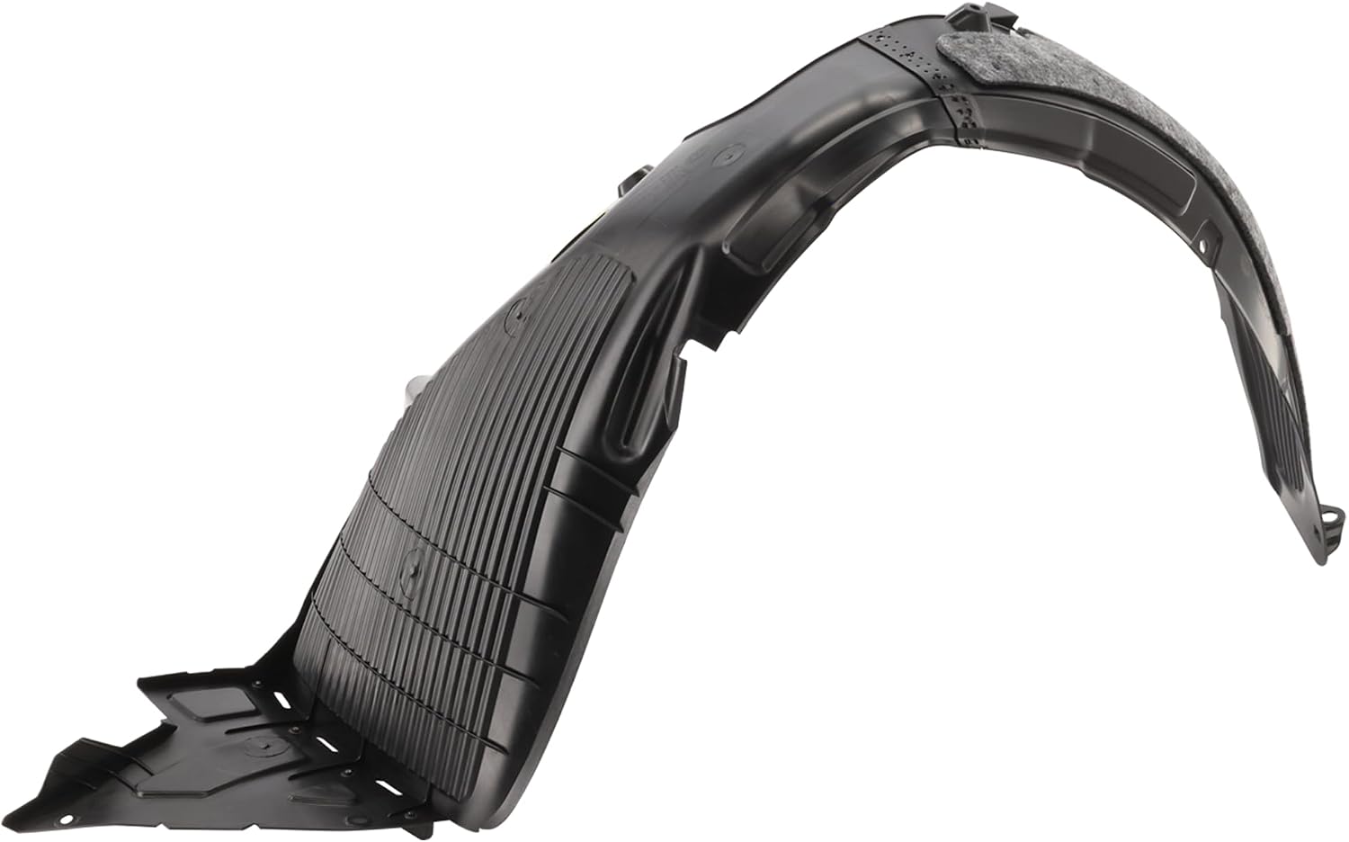 Front Fender Liner Left Driver Side Direct Replacement Compatible With 2014-2016 Kia Forte KI1248122 86811A7000
