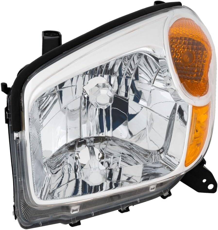Set Of 2 Front Headlight Lens And Housing Right Passenger & Left Driver Side Direct Replacement Compatible With 2004-2005 Toyota RAV4 TO2518103 TO2519103 8110642280 8110542280