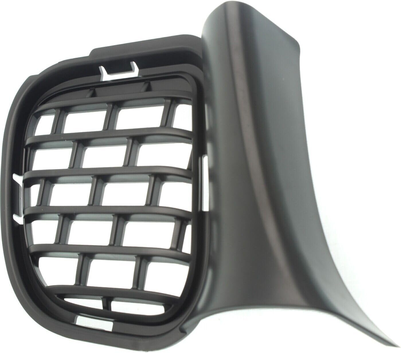Set Of 2 Front Bumper Grille Air Intake Textured Left Driver & Right Passenger Side Direct Replacement Compatible With 2015-2023 Dodge Challenger CH1039187 CH1038187 68259762AB