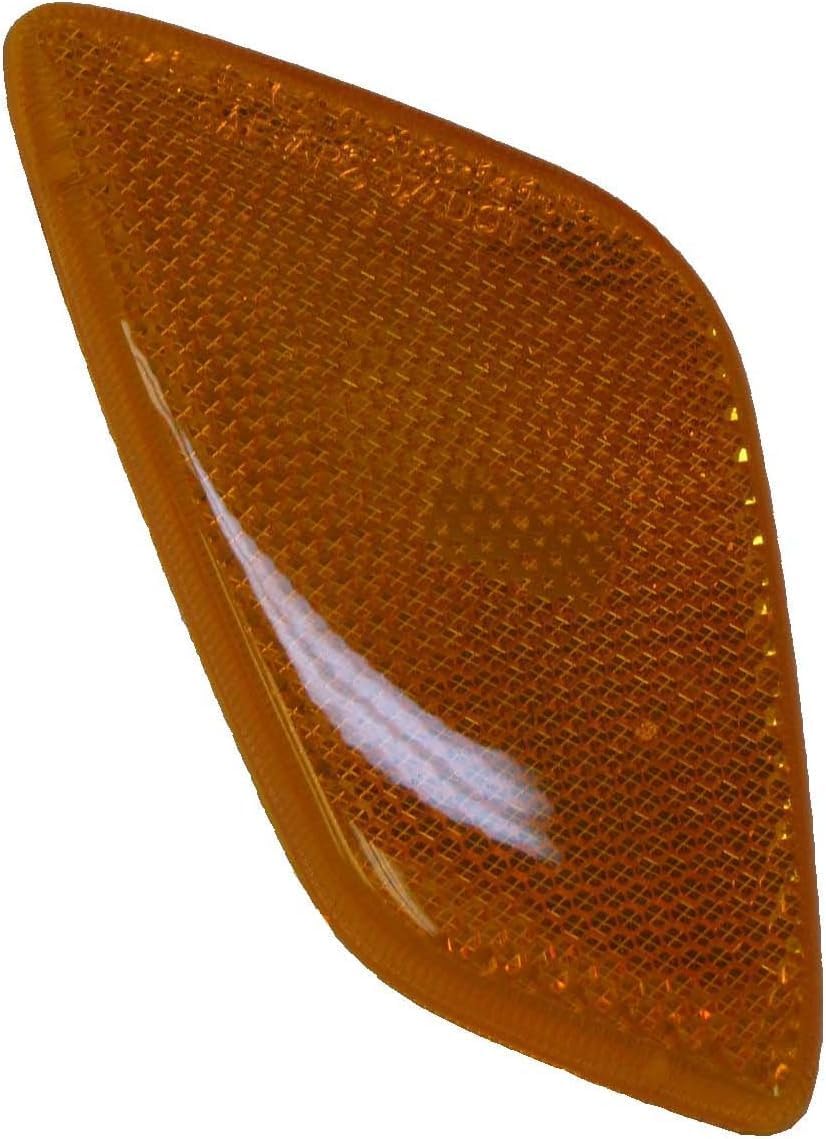 Front Turn Signal Light with Side Marker Lamp 4-Piece Kit Left Driver & Right Passenger Side Direct Replacement Compatible With 2001-2006 Jeep Wrangler CH2520141 CH2550120