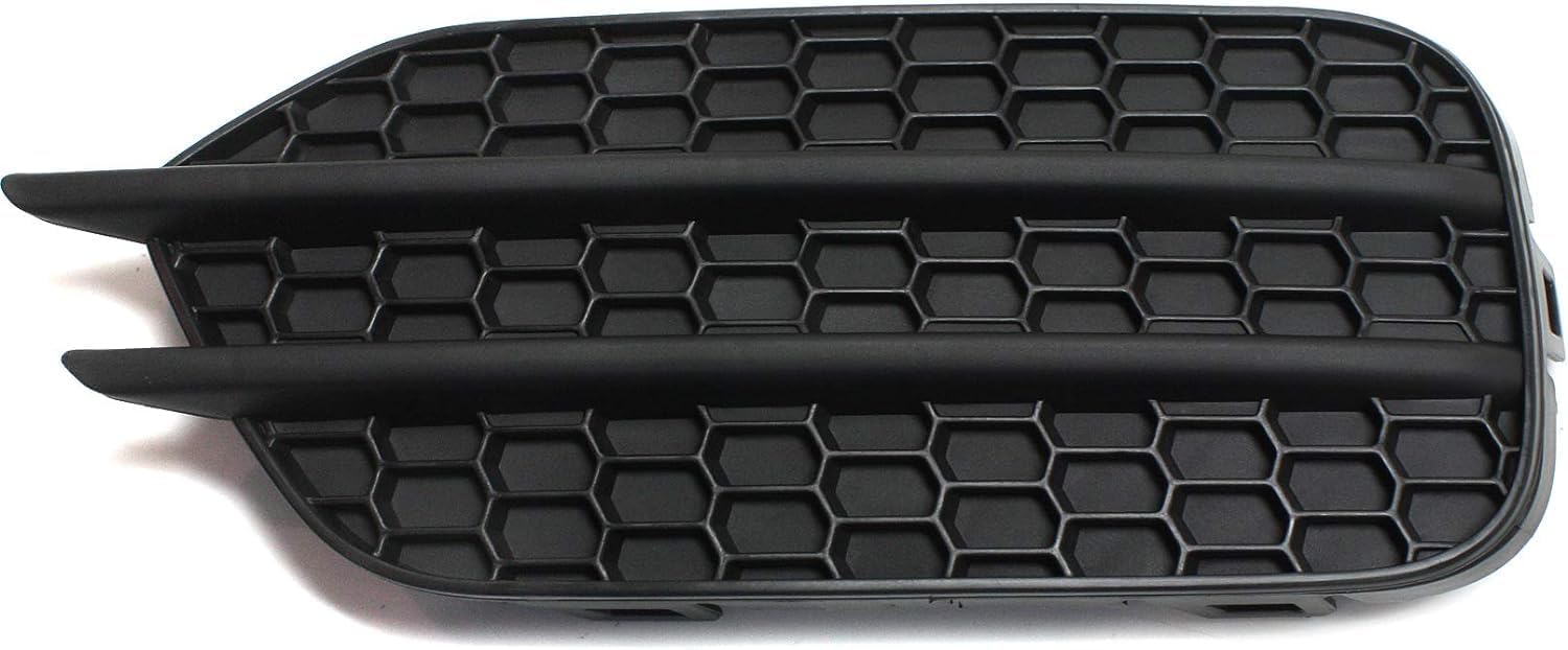 Front Fog Light Cover Textured Right passenger Side Direct Replacement Compatible With 2009-2017 Volkswagen Tiguan / 2017-2018 Limited VW1039124 5N0853666F9B9