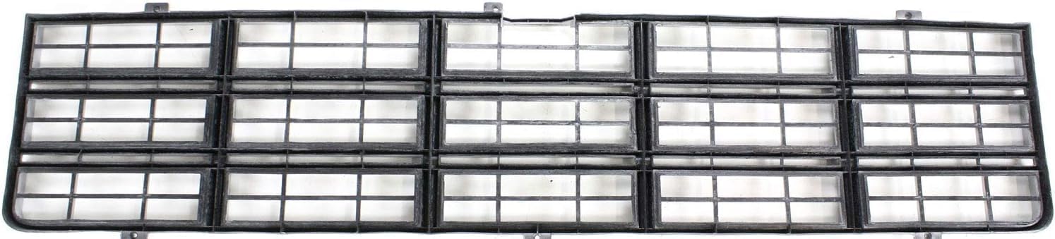 Front Grille Argent Shell And Insert Direct Replacement Compatible With 1977-1980 Chevrolet C-K Series GM1200354 370536
