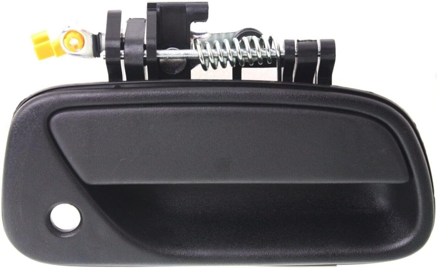 Set of 2 Front Exterior Door Handle Textured Left Driver & Right Passenger Side Direct Replacement Compatible with 1993-1998 Toyota T100 TO1311115 TO1310115 6921034010 6922034010