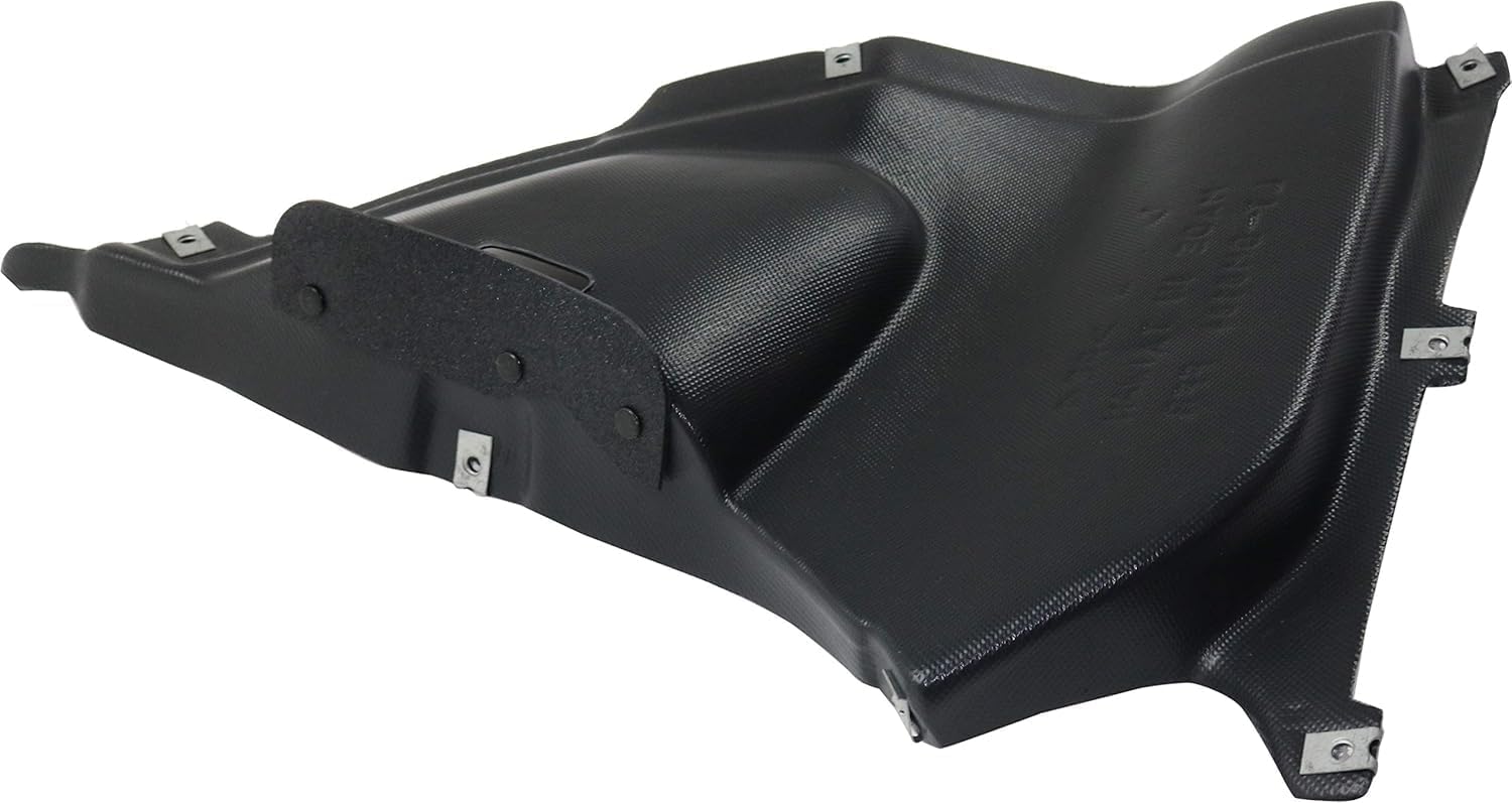 Front Section Fender Liner Right Passenger Side Direct Replacement Compatible With 2014-2019 BMW 3-Series GT BM1251136 51758057326