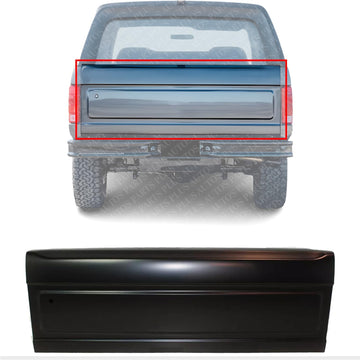 Tailgate Primed Steel Direct Replacement Compatible with 1978-1982 Ford Bronco FO1900102 E2TZ9840700A