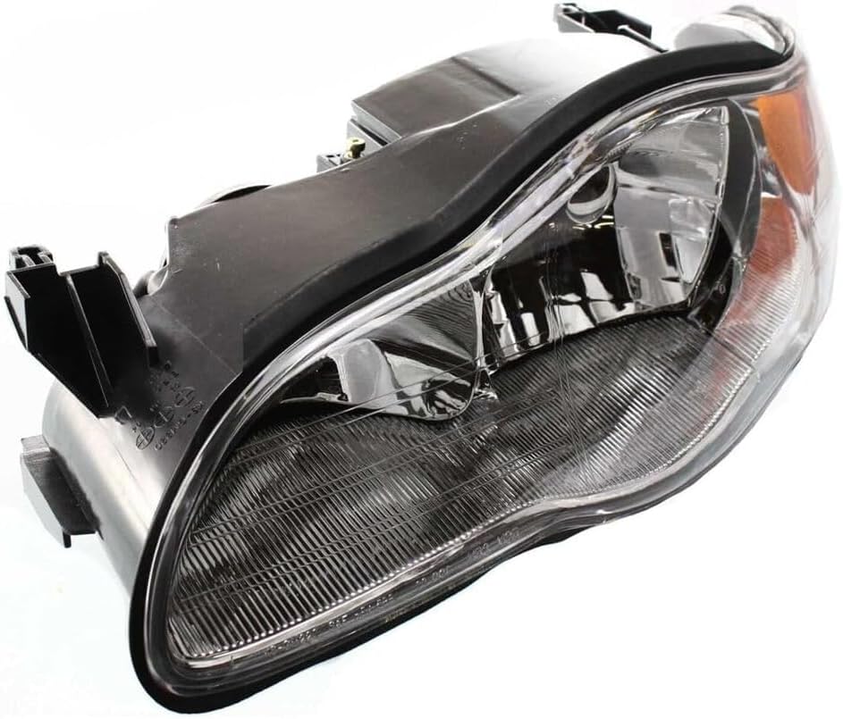 Set Of 2 Front Headlight Composite Assembly Halogen Right Passenger & Left Driver Side Direct Replacement Compatible With 2000-2005 Chevrolet Monte Carlo GM2503212 GM2502212 10349959