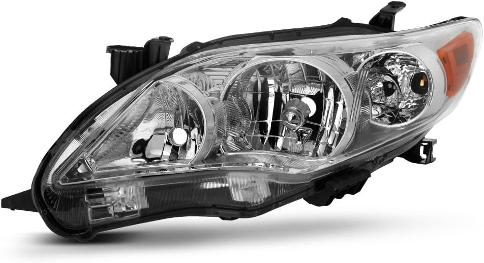 Front Head Light Assembly Left Driver Side Direct Replacement Compatible With 2011-2013 Toyota Corolla TO2502203 8115002B50