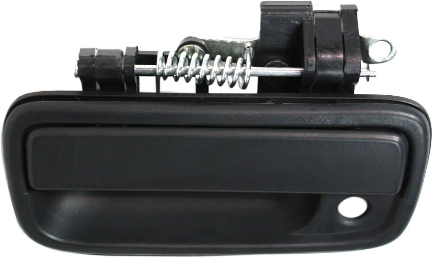 Front Exterior Door Handle Textured Left Driver Side Direct Replacement Compatible with 1995-2004 Toyota Tacoma TO1310117 6922035020
