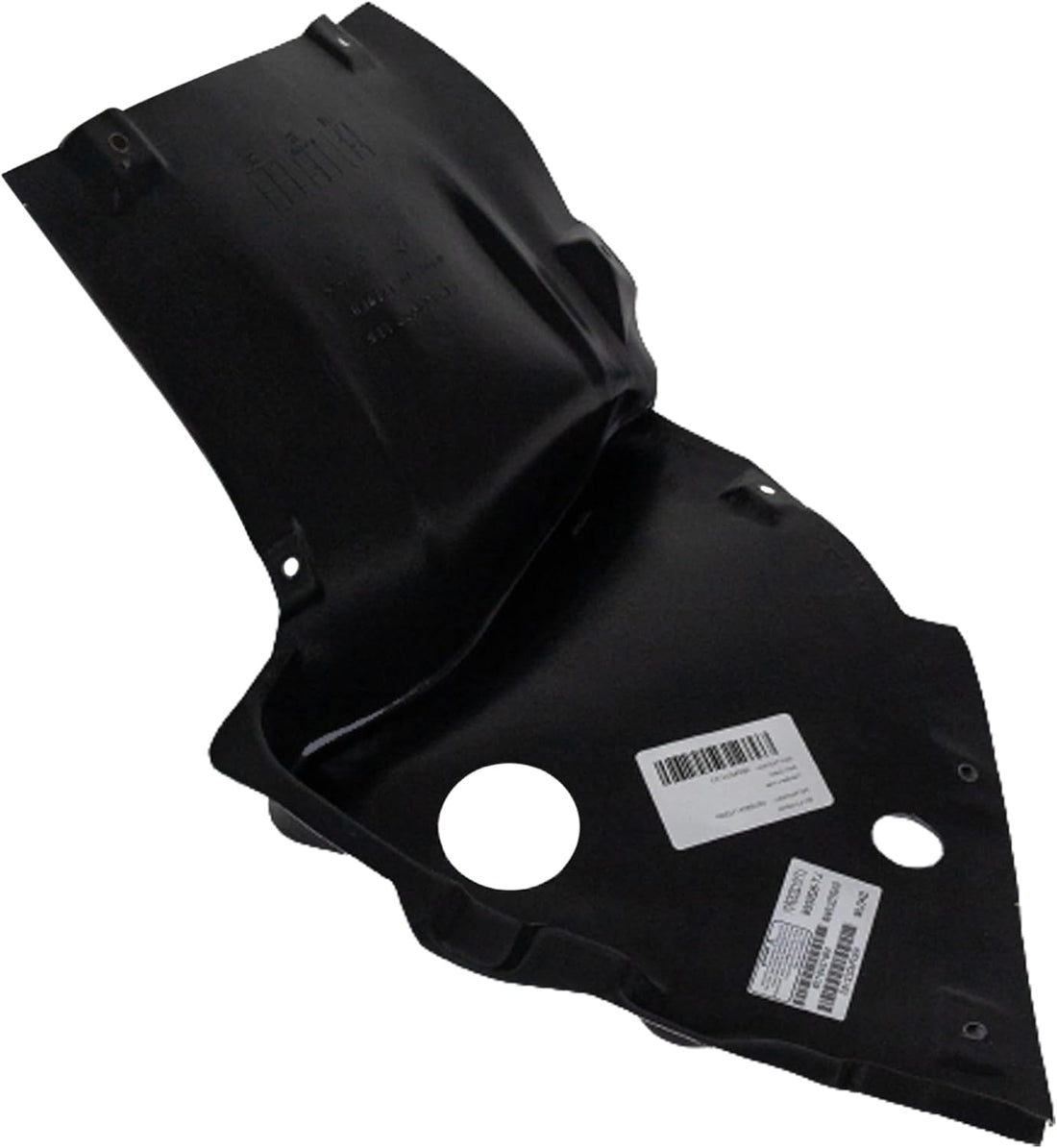 Front Lower Section Fender Liner Right Passenger Side Direct Replacement Compatible With 2006-2009 Mercedes Benz CLK-Class MB1249140 2098841422