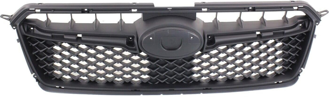Front Grille Textured Black Shell And Insert Direct Replacement Compatible With 2015-2016 Subaru Impreza SU1200163 91122FJ040