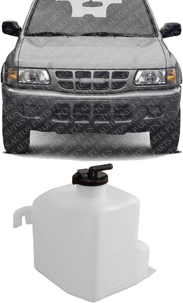 Coolant Reservoir With Cap Direct Replacement Compatible With 1998-2004 Isuzu Rodeo IZ3014101 5874120940