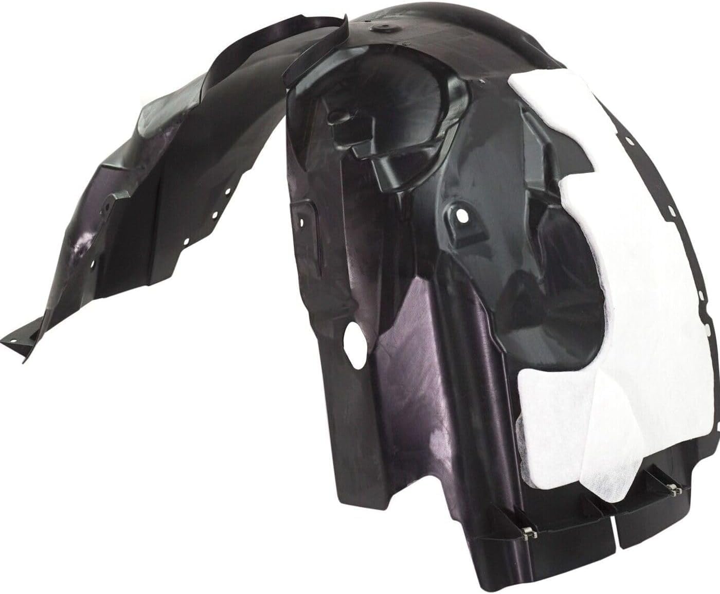 Front Fender Liner Left Driver Side Direct Replacement Compatible With 2015-2018 Ford Edge FO1248192 FT4Z16103G