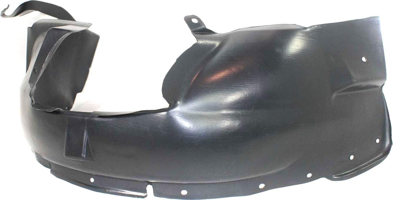 Front Fender Liner Left Driver Side Direct Replacement Compatible With 2000-2002 Saturn S-Series GM1248151 21111961