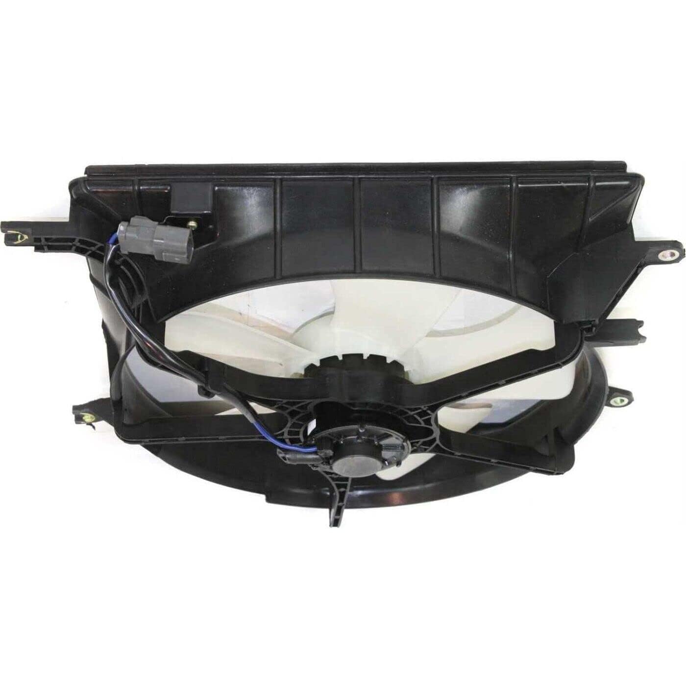Front Radiator Fan Assembly Left Driver Side Direct Replacement Compatible with 1995-1997 Honda Accord / 1997-1999 Acura CL HO3115145 19015P0GA01-PFM
