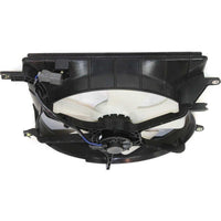 Front Radiator Fan Assembly Left Driver Side Direct Replacement Compatible with 1995-1997 Honda Accord / 1997-1999 Acura CL HO3115145 19015P0GA01-PFM