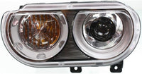 Set Of 2 Front Head Light Lens And Housing Right Passenger & Left Driver Side Direct Replacement Compatible With 2008-2014 Dodge Challenger CH2503219 CH2502219 5028778AB 5028779AB