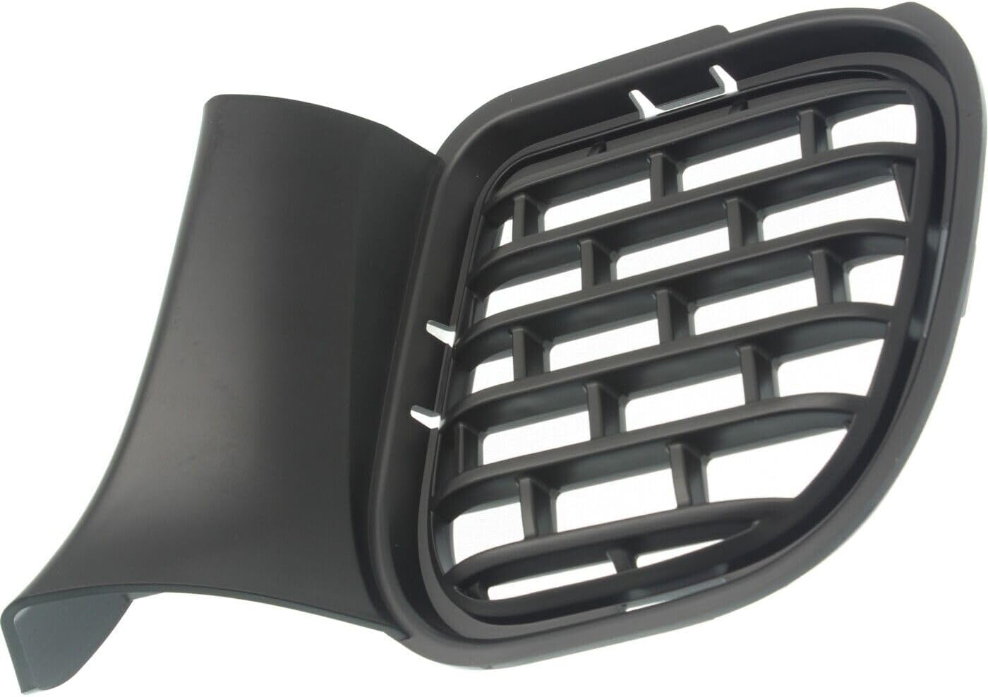 Set Of 2 Front Bumper Grille Air Intake Textured Left Driver & Right Passenger Side Direct Replacement Compatible With 2015-2023 Dodge Challenger CH1039187 CH1038187 68259762AB