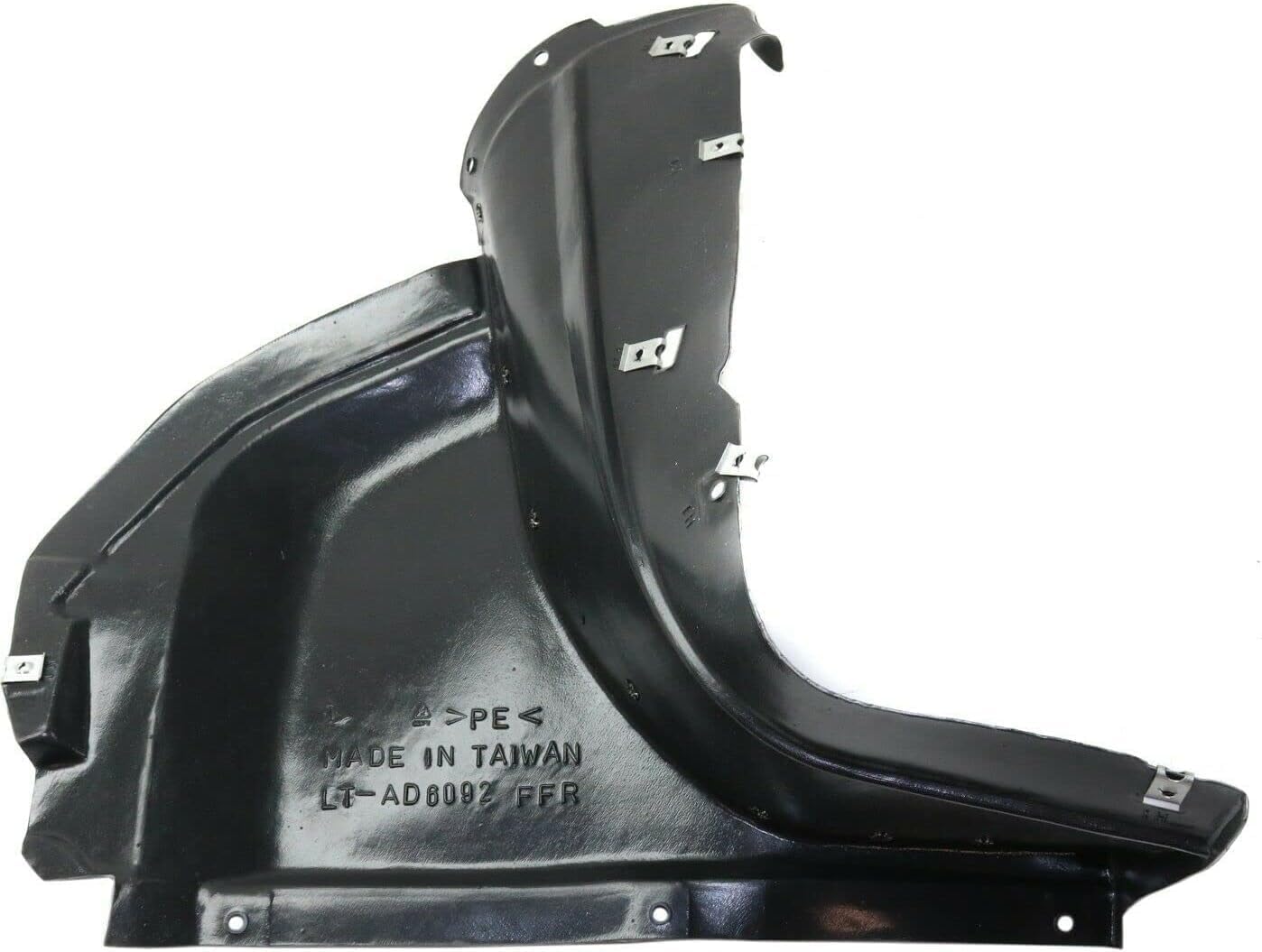Front Section Fender Liner Right Passenger Side Direct Replacement Compatible With 2015-2018 Audi Q3 / Quattro AU1249139 8U0853888D