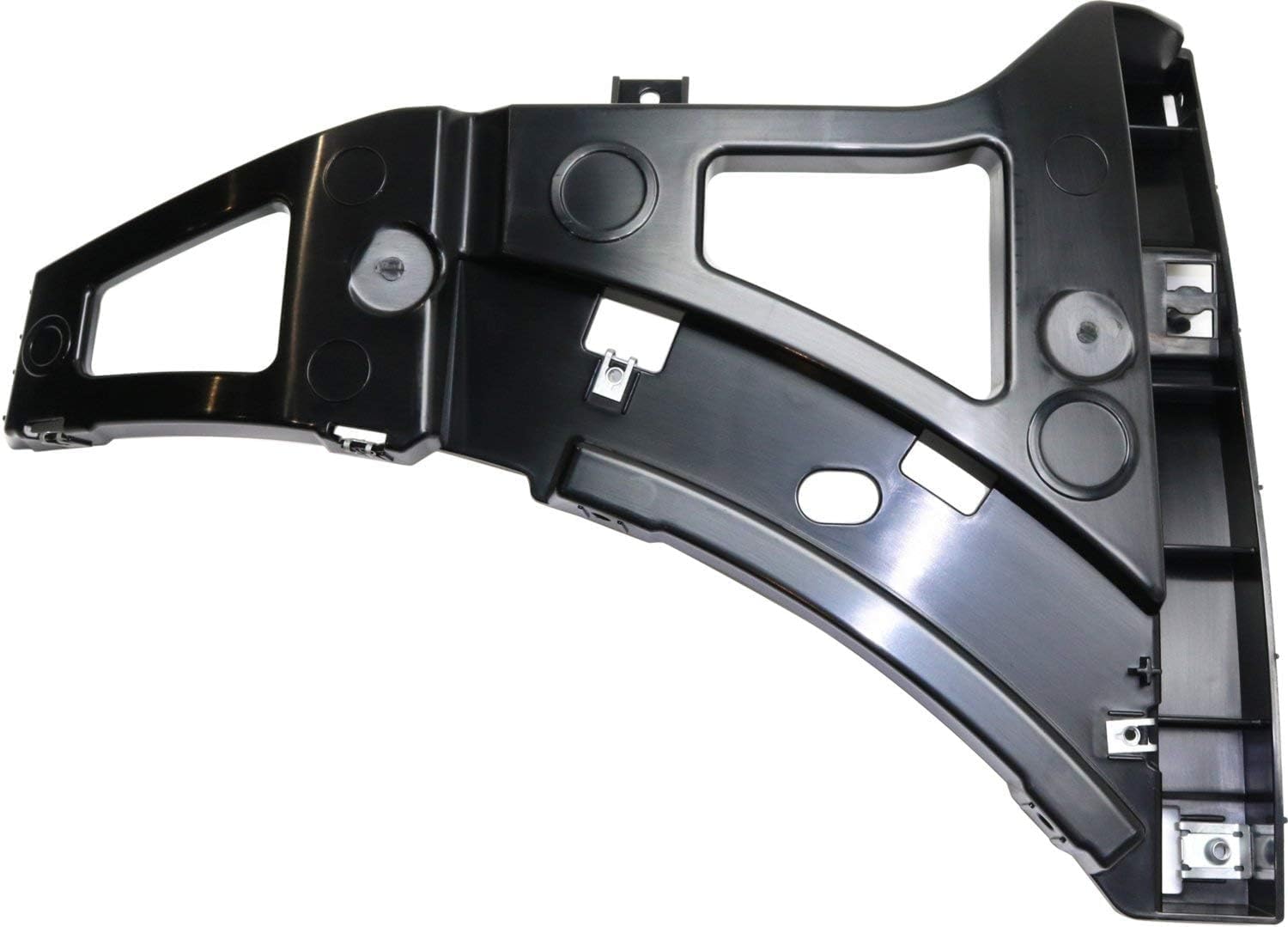 Set of 2 Front Bumper Lower Cover Bracket Plastic Left Driver & Right Passenger Side Direct Replacement Compatible With 2015-2019 Ford Transit FO1042144 FO1043144 BK3Z17C947G