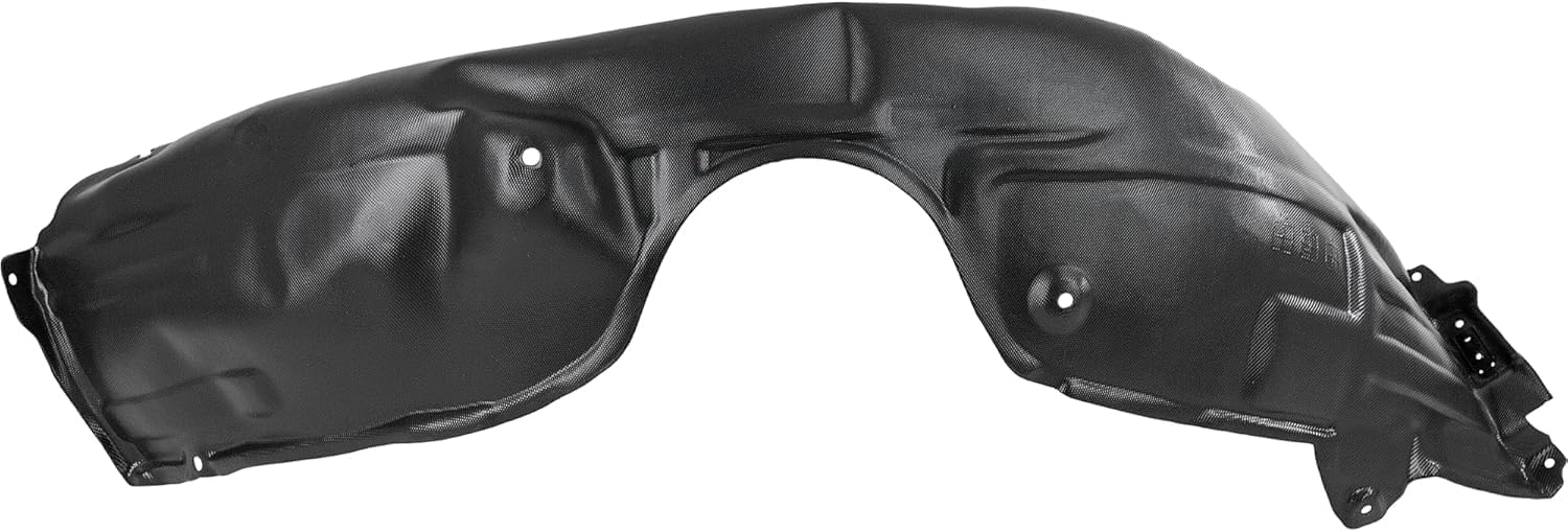 Front Fender Liner Vacuum Form Left Driver Side Direct Replacement Compatible With 2012-2014 Toyota Camry TO1248160 5387606120