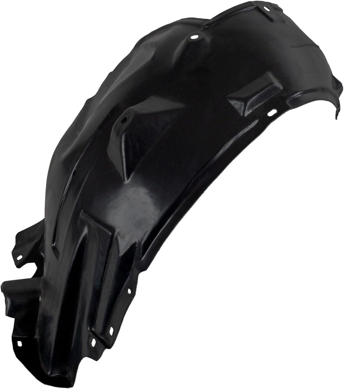 Front Fender Liner Rear Section Right Passenger Side Direct Replacement Compatible With 2008-2013 Infiniti G37 / 2014-2015 Q60 IN1249113 63842JL00A