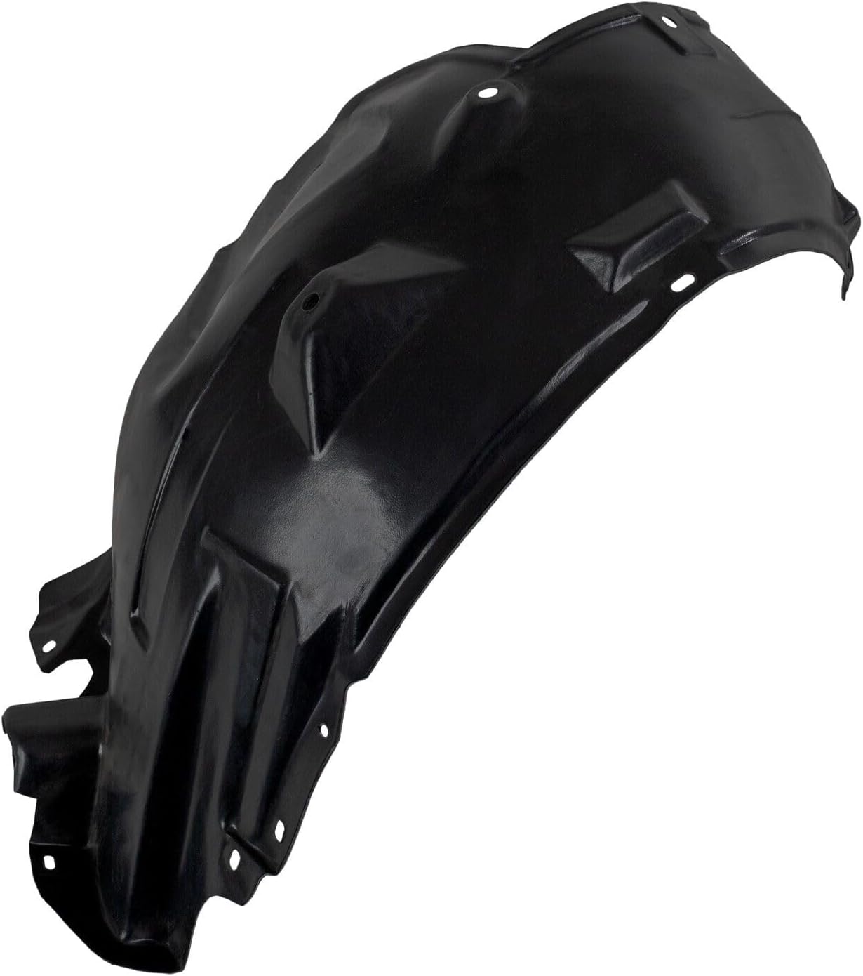 Front Fender Liner Rear Section Right Passenger Side Direct Replacement Compatible With 2008-2013 Infiniti G37 / 2014-2015 Q60 IN1249113 63842JL00A