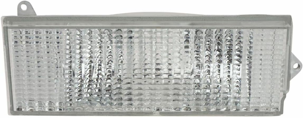 Front Head Light Door Bezels + Corner Signal & Side Marker Lamps Left Driver & Right Passenger Side Direct Replacement Compatible With 1991-1996 Jeep Cherokee CH2551113 CH2550113