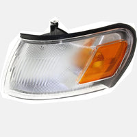 Front Headlights + Corner Lamps Assembly Right Passenger & Left Driver Side Direct Replacement Compatible With Toyota Corolla 1993-1997 TO2503107 TO2502107 TO2550106 TO2551106