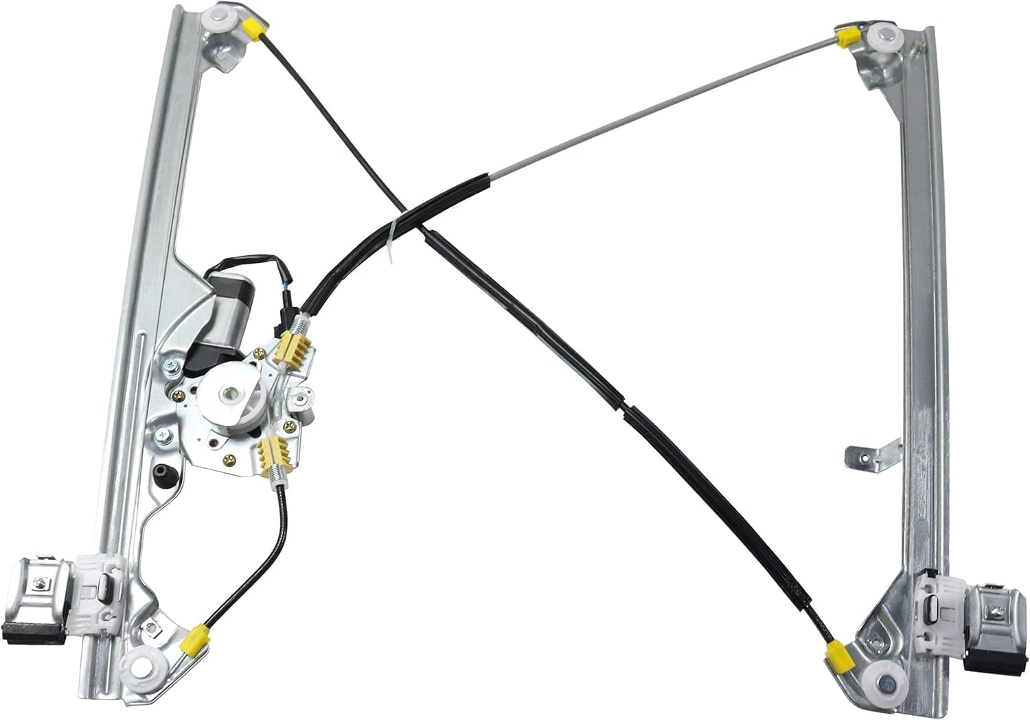 Front Window Regulator with Motor Right Passenger Side Direct Replacement Compatible with 1999-2007 Chevrolet Silverado/GMC Sierra GM1350110 19120846